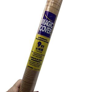 Magic Cover 9 Ft X 18 In Self Adhesive Decorative Shelf Drawer Wood Grain